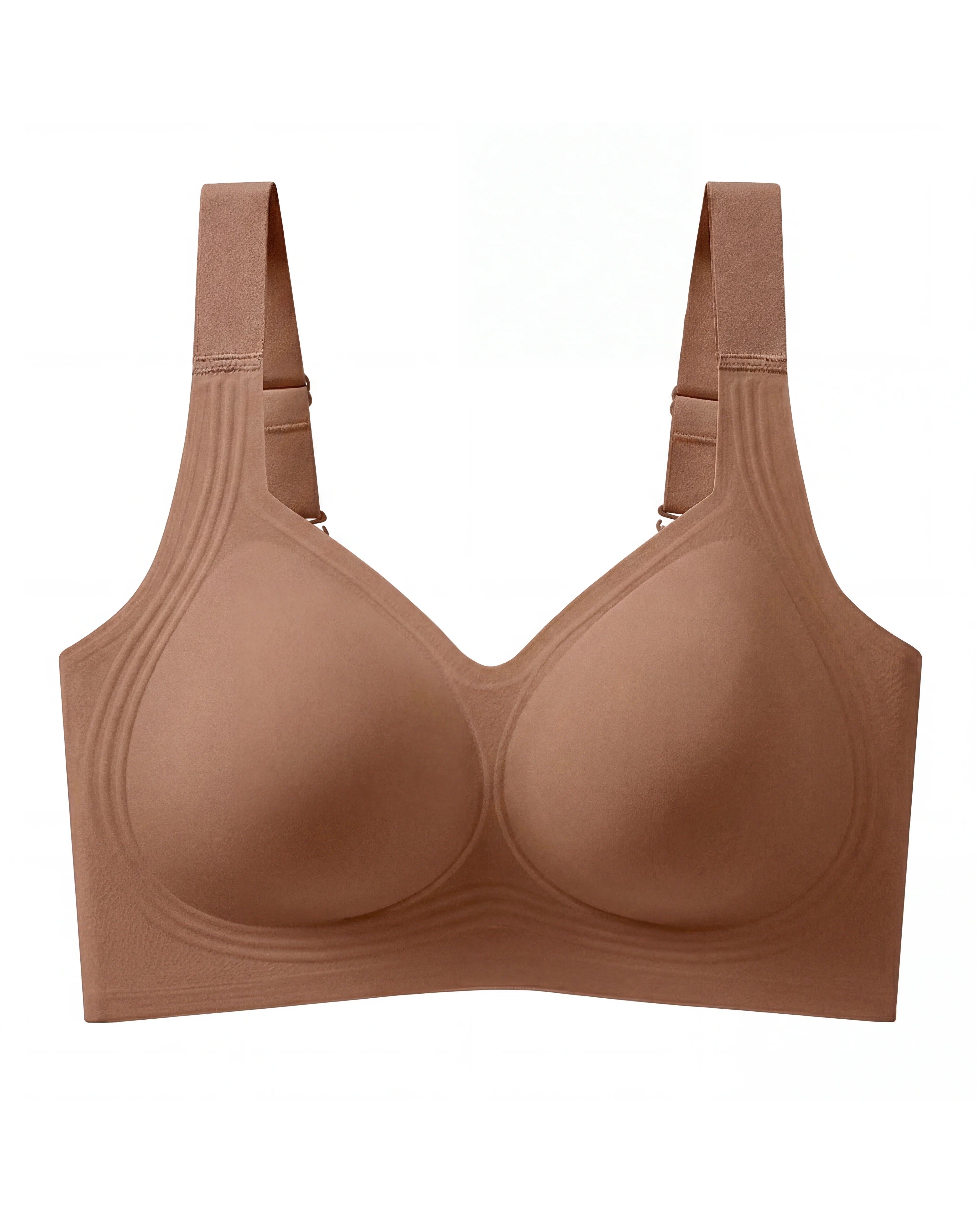 SHEFORMA Jelly Bra Full Cover in Coffee, flatlay